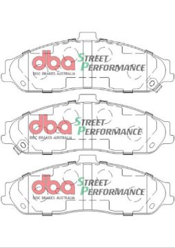 Picture of DBA 97 - 06 Corvette (Incl C5 Z06) SP500 Front Brake Pads