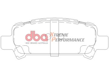 Picture of DBA 02 - 03 Subaru WRX XP650 Rear Brake Pads
