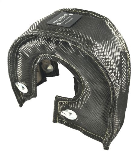 Picture of Torque Solution Thermal Turbo Blanket (Carbon Fiber) Fits GT25, GT28, GT30, GT32, GT35, GT37
