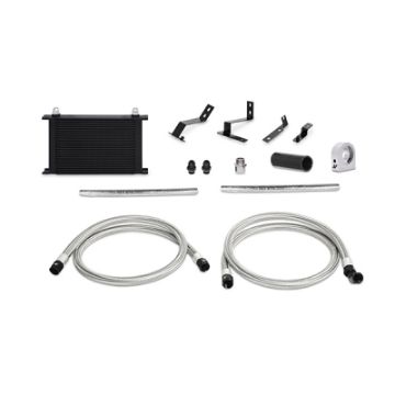 Picture of Mishimoto 16 Chevrolet Camaro LT 2.0 Oil Cooler Kit - Black