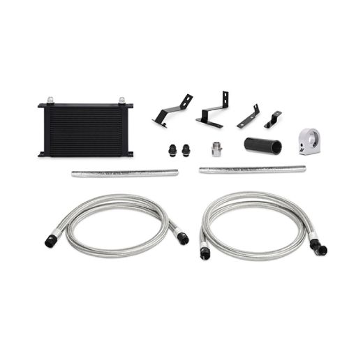 Picture of Mishimoto 16 Chevrolet Camaro LT 2.0 Oil Cooler Kit - Black