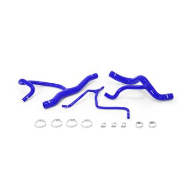 Picture of Mishimoto 2016 Chevrolet Camaro 2.0T wHD Cooling Package Silicone Radiator Hose Kit - Blue