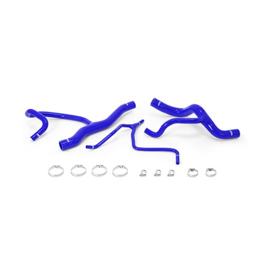 Picture of Mishimoto 2016 Chevrolet Camaro 2.0T wHD Cooling Package Silicone Radiator Hose Kit - Blue