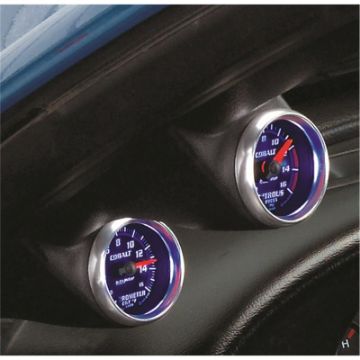 Picture of Autometer 03 - 04 Ford Mustang Dual 2 - 116 A - Pillar Pod - Black