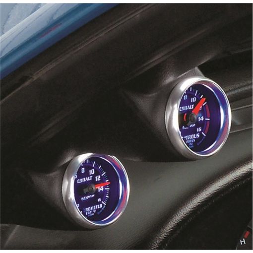 Picture of Autometer 03 - 04 Ford Mustang Dual 2 - 116 A - Pillar Pod - Black