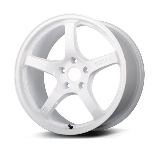 Picture of Gram Lights 57CR 18x9.5 38 5x100 Ceramic White Pearl Wheel
