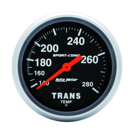 Picture of Autometer Sport - Comp 2 - 58in 140 - 280 Degrees (F) Mechanical Transmission Temp Gauge