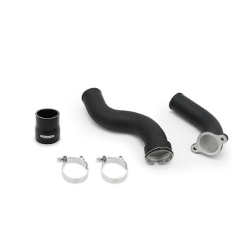 Picture of Mishimoto 2016 Chevrolet Camaro 2.0T2013 Cadillac ATS Hot - Side IC Pipe Kit - Wrinkle Black