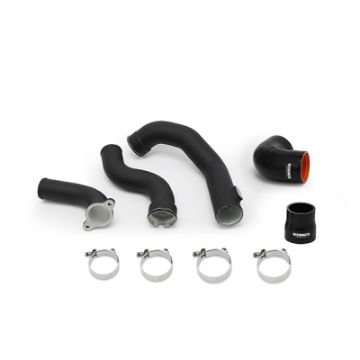 Picture of Mishimoto 2016 Chevrolet Camaro 2.0T 2013 Cadillac ATS Intercooler Pipe Kit - Wrinkle Black