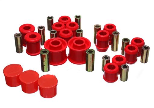 Picture of Energy Suspension 12 - 16 VW Passat 07 - 16 VW EOS (1F) Rear Control Arm Bushing Set - Red