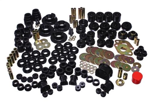 Picture of Energy Suspension 98 - 99 Toyota 4Runner 4WD Black Hyper - Flex Master Bushing Set