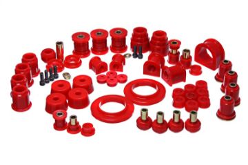 Picture of Energy Suspension 00 - 02 Toyota 4Runner 4WD Red Hyper - Flex Master Bushing Set