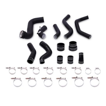 Picture of Mishimoto 11 - 14 Ford F - 150 3.5L Ecoboost Intercooler Kit w Pipes (Wrinkle Black)