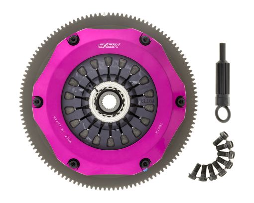 Picture of Exedy 04 - 14 Subaru WRX STi Twin Cerametallic Rigid Disc Hyper Multi Clutch