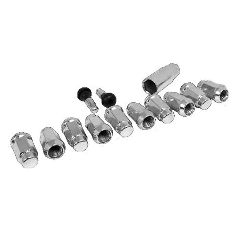 Picture of Race Star 14mmx1.50 Acorn Closed End Deluxe Lug Kit - 10 PK
