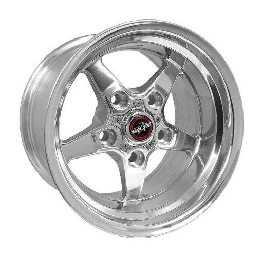 Picture of Race Star 92 Drag Star 17x10.5 5x135bc 6.125bs Direct Drill Polished Wheel
