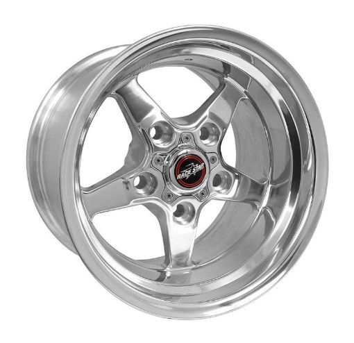 Picture of Race Star 92 Drag Star 17x7 5x135bc 4.25bs Direct Drill Polished Chrome Wheel