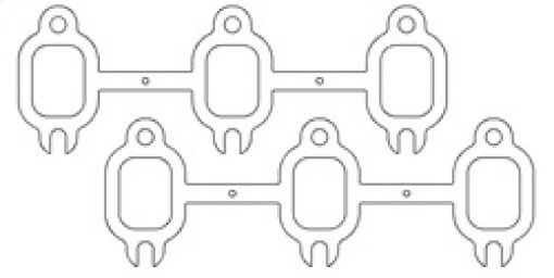 Picture of Cometic Dodge Cummins 5.9L 12v .040in MLS 3 Port Exhaust Gaskets