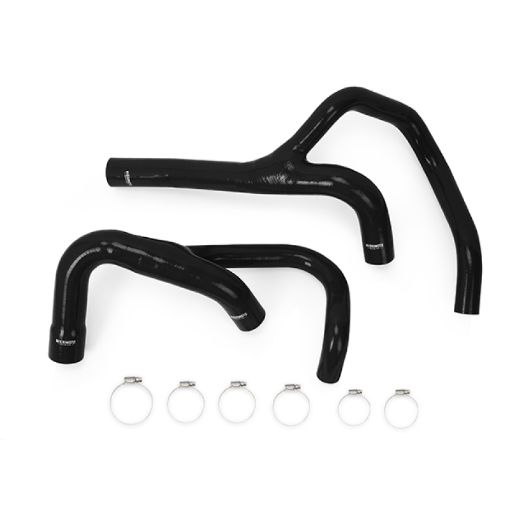 Picture of Mishimoto 13 - 14 Dodge Ram 6.7L Cummins Silicone Radiator Hose Kit Black
