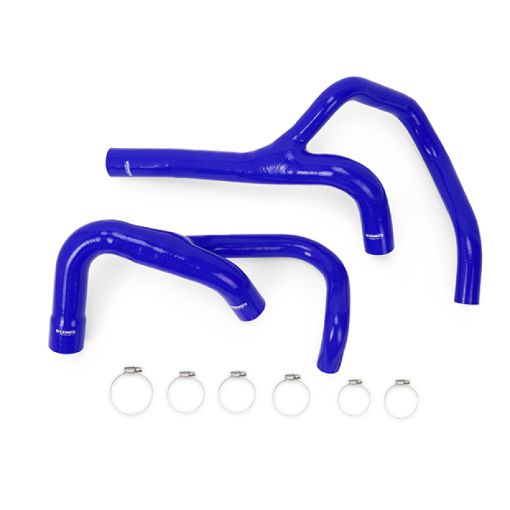 Picture of Mishimoto 13 - 14 Dodge Ram 6.7L Cummins Silicone Hose Kit Blue