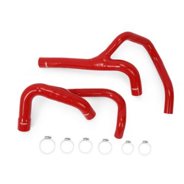 Picture of Mishimoto 13 - 14 Dodge Ram 6.7L Cummins Silicone Radiator Hose Kit Red