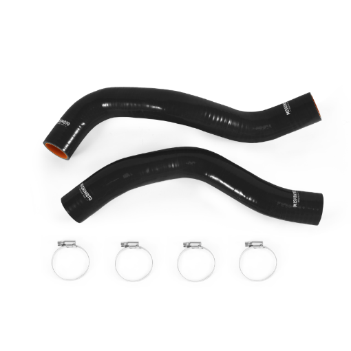 Picture of Mishimoto 2016 Nissan Titan XD Silicone Hose Kit Black