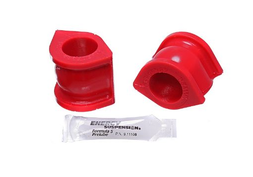 Picture of Energy Suspension 06 - 11 Honda Civic SI 28mm Front Sway Bar Bushings - Red