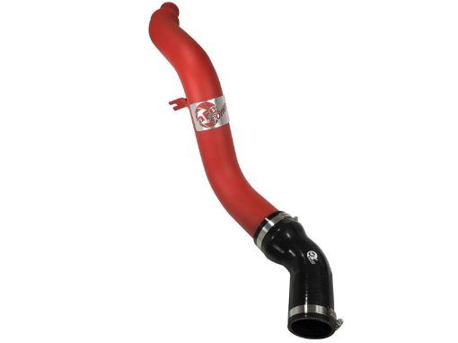 Picture of aFe BladeRunner Intercooler Tube Hot Side 3in Ram 1500 14 - 15 EcoDiesel V6 - 3.0L (td) - Red