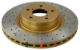 Picture of DBA 00 - 05 Ford Excursion Front Drilled Slotted 4000 Series Rotor