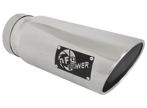 Picture of aFe MACHForce - Xp 5in Inlet x 6in Outlet x 15in length Polished Exhaust Tip