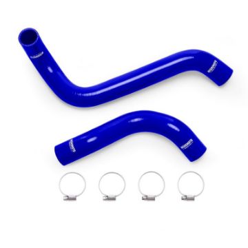 Picture of Mishimoto 07 - 16 Toyota Tundra V8 Blue Silicone Hose Kit