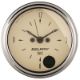 Picture of Autometer 2 - 116 inch 12 Hour Analog Antique Beige Clock