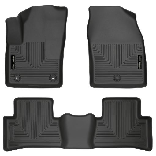 Picture of Husky Liners 2018 Toyota CH - R Weatherbeater Black Front 2nd Seat Floor Liners