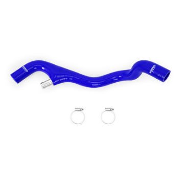 Picture of Mishimoto 05 - 07 Ford F - 250F - 350 6.0L Powerstroke Lower Overflow Blue Silicone Hose Kit