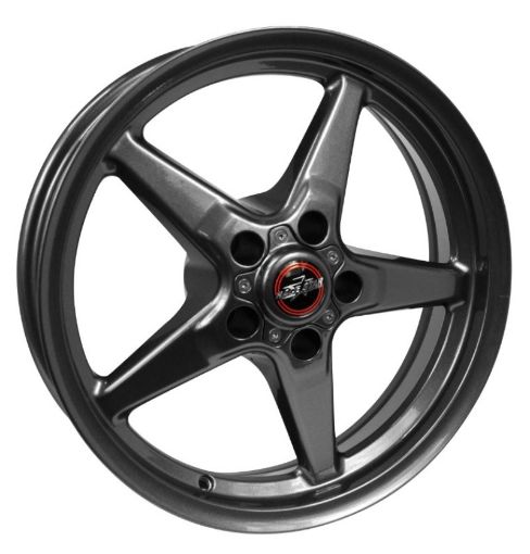 Picture of Race Star 92 Drag Star 18x5.00 5x4.50bc 2.00bs Direct Drill Metallic Grey Wheel