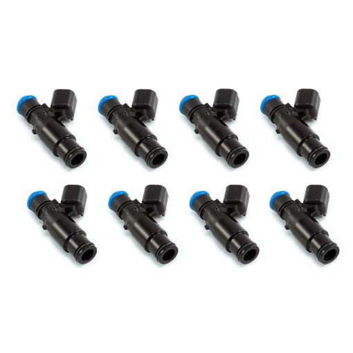 Picture of Injector Dynamics 1340cc Injector - 48mm Length - 14mm Top - 14mm Black Bottom Adaptor (Set of 8)