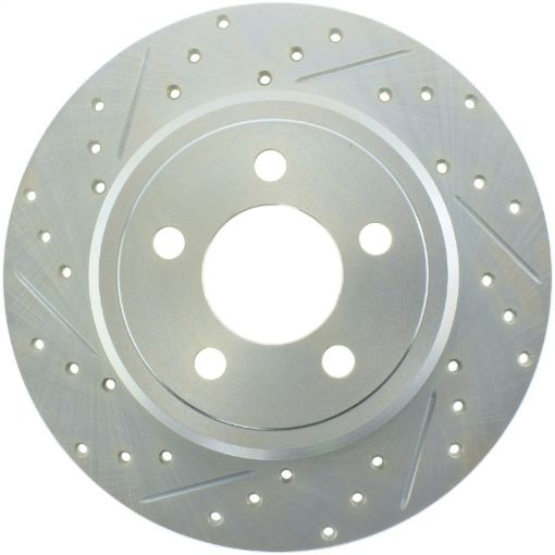 Picture of StopTech Select Sport 06 - 15 Dodge Charger 05 - 15 Chrysler 300 SlottedDrilled Right Rear Brake Rotor
