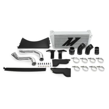 Picture of Mishimoto 13 Dodge Cummins 6.7L Intercooler Kit - Silver