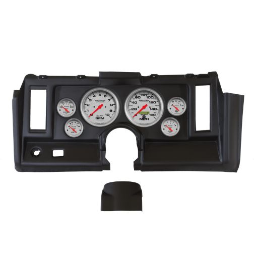 Picture of Autometer Ultra - Lite 1969 Camaro Dash Kit 6pc Tach MPH Fuel Oil WTMP Volt