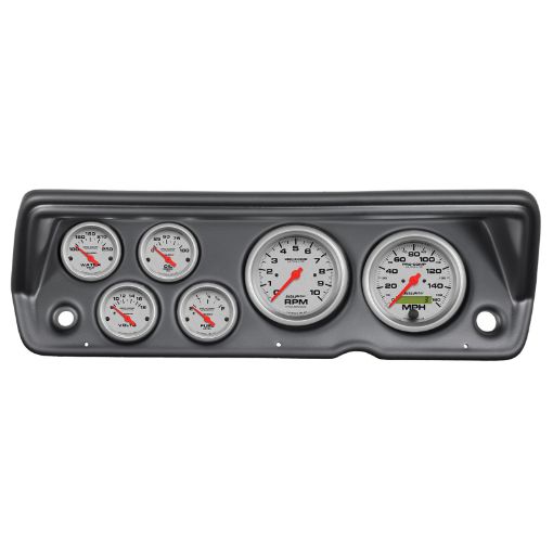 Picture of Autometer Ultra - Lite 70 - 76 Duster Demon Dart Dash Kit 6pc Tach MPH Fuel Oil WTMP Volt