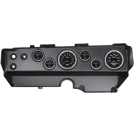 Picture of Autometer Cobalt 70 - 74 E - BodyCudaChallenger Dash Kit 6pc Tach MPH Fuel Oil WTMP Volt