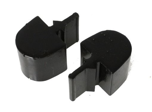 Picture of Energy Suspension GM Pull Thru Style Black Bump Stop Set