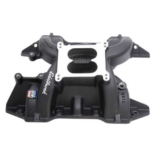 Picture of Edelbrock Performer RPM 440 Manifold Black Powdercoated