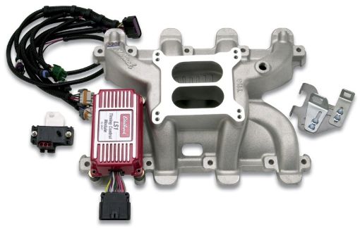 Picture of Edelbrock SBC LS1 Carbureted Manifold