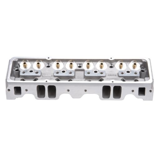 Picture of Edelbrock Cyl Head SBC Nhra Legal 64cc Angled Plug Bare Single