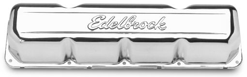 Picture of Edelbrock Valve Cover Signature Series AMCJeep 1967 - 1991 290 - 401 CI V8 Chrome