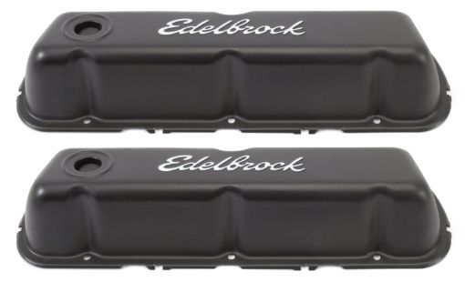 Picture of Edelbrock Valve Cover Signature Series Ford 260 - 289 - 302 - 351W CI V8 Black