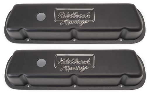 Picture of Edelbrock Valve Cover Victor Series Ford 289 - 302 - 351W CI V8 Low Black