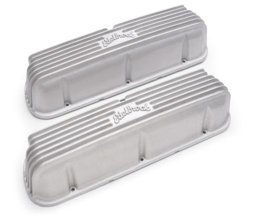 Picture of Edelbrock Valve Cover Classic Series Ford 1962 - 95 221 351W V8 Satin
