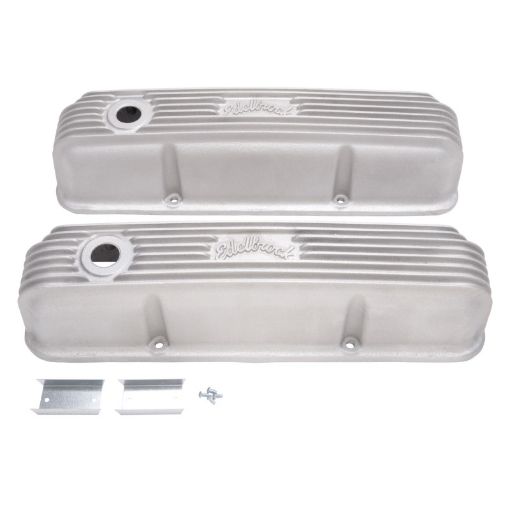 Picture of Edelbrock Valve Cover Classic Series Ford 1958 - 1976 FE V8 Satin
